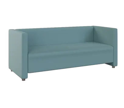 MIRA 3 pohovka, látka modrá vodní